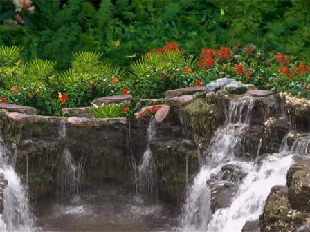 Как сделать водопад