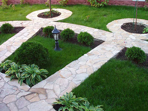 Из чего лучше делать дорожки на дачном участке