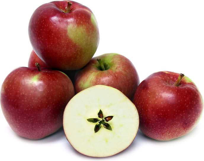 Нежная кисло-сладкая мякоть яблок сорта «Макинтош» имеет хорошо ощутимую кислинку, приятный аромат