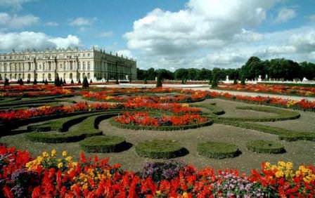 Оформление садов Версаля