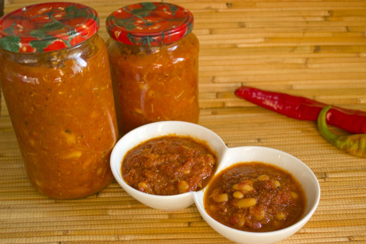 рецепт спаржевой фасоли в томатном соусе на зиму рецепты