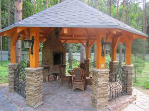 Как построить беседку