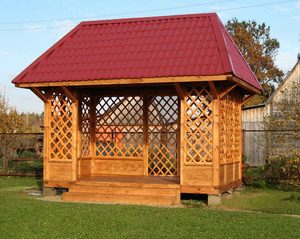 Как возвести беседку