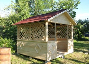 Как начать строительство беседки