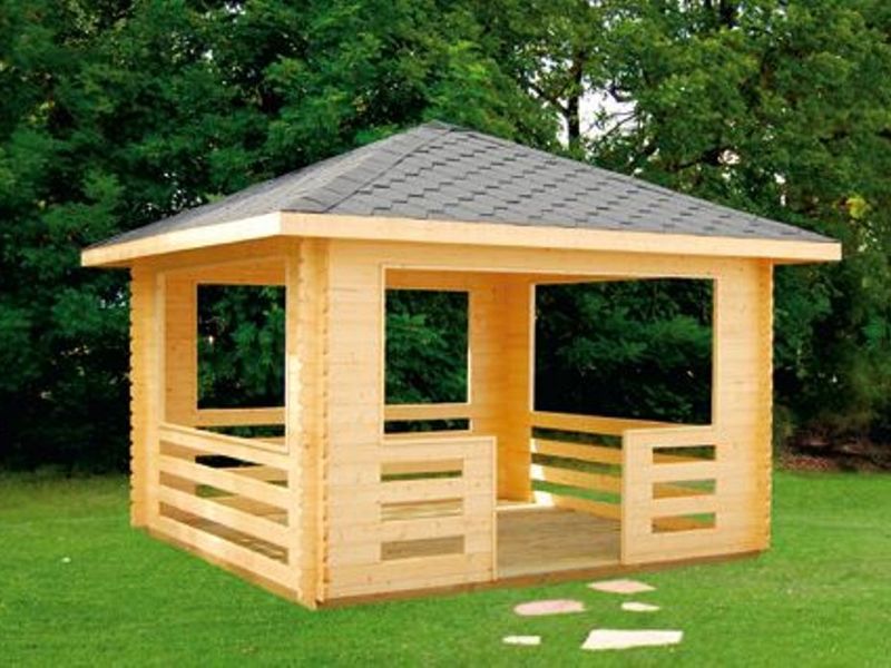 Как сделать беседку на даче своими руками