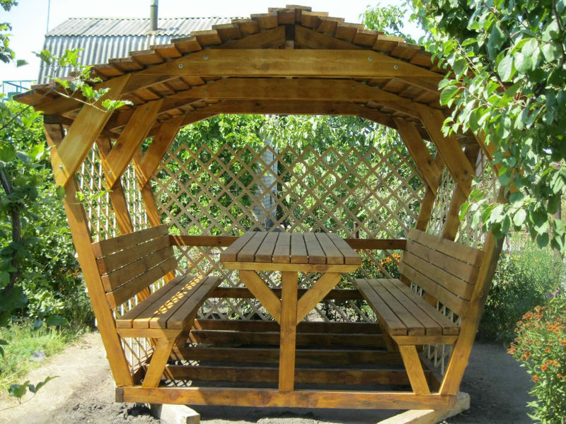 Особенности возведения беседки