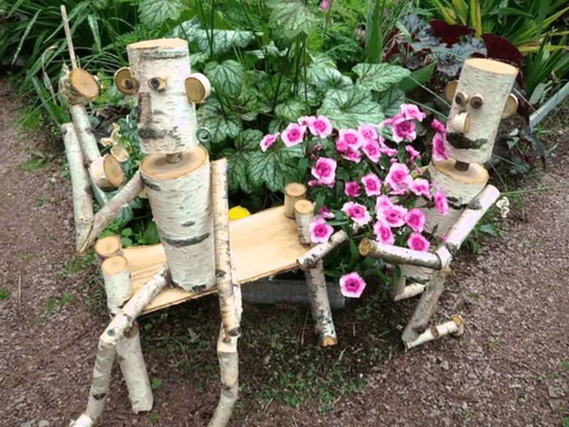 Как и чем украсить дачный участок