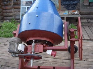 Принцип работы бетономешалки