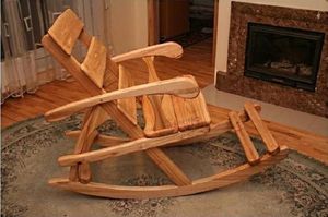 Как собрать кресло качалку