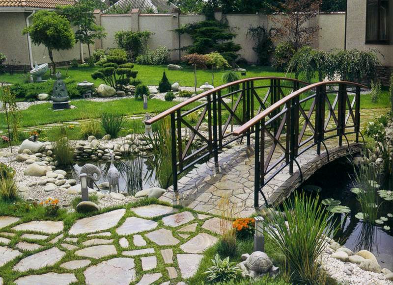 Как и из чего сделать декоративный садовый мостик — идеи и советы: 7 комментариев