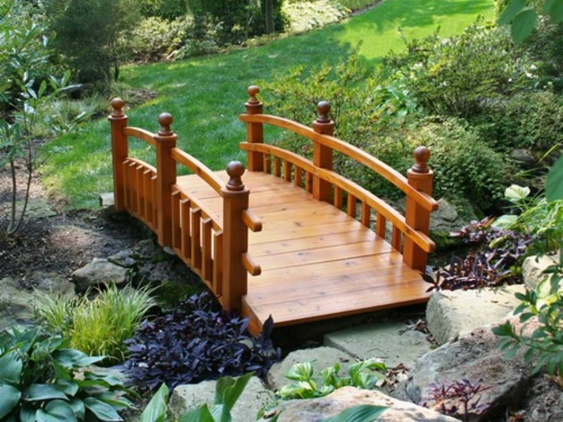 Как сделать мост в саду Мост в ландшафтном дизайне