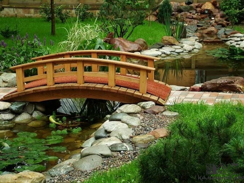 Садовые декоративные изделия Создание мостиков