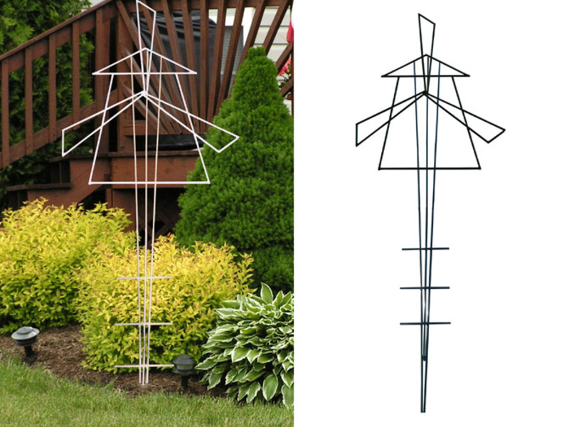 Арка шпалера для растений Материалы для создания шпалеры