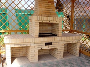 Особенности садовых барбекю Строительство кирпичной печи