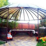 Беседки из поликарбоната