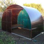 Беседки из поликарбоната