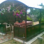 Беседки из поликарбоната