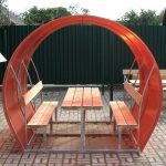 Беседки из поликарбоната