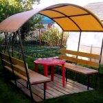 Беседки из поликарбоната