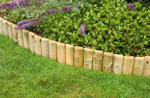 Интересные варианты изготовления декоративных ограждений для клумб