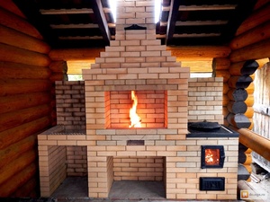 Как построить мангал из кирпичей Мангалы из кирпича