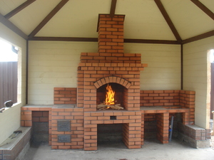 Барбекю из кирпича своими руками Дачные мангалы